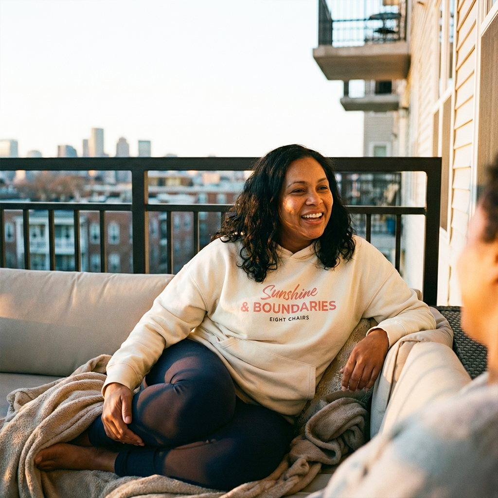 Sunshine & Boundaries Sunday Hoodie