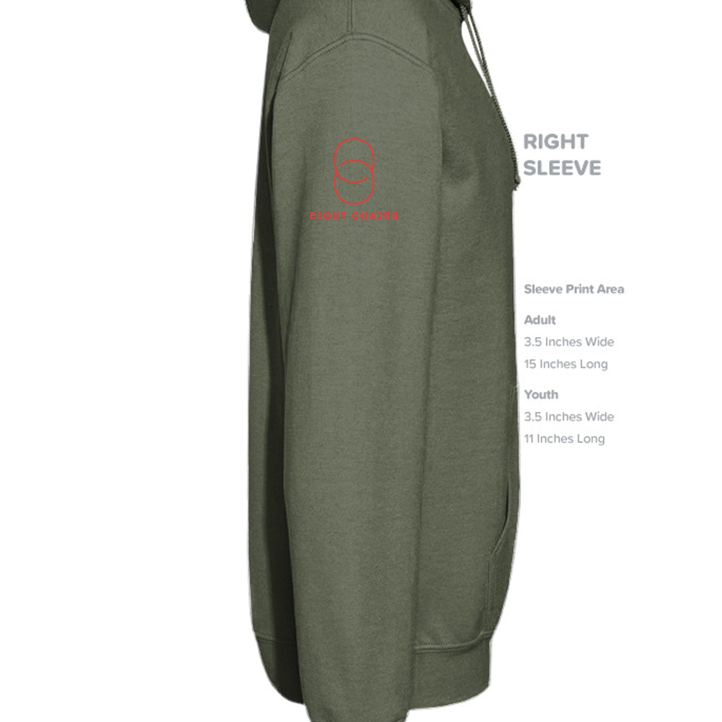 MILITARY GREEN - B7502 - SLEEVE_RIGHT
