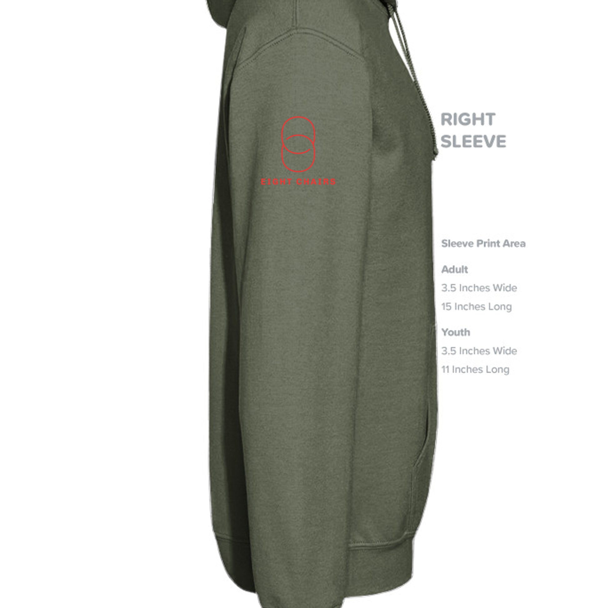 MILITARY GREEN - B7502 - SLEEVE_RIGHT