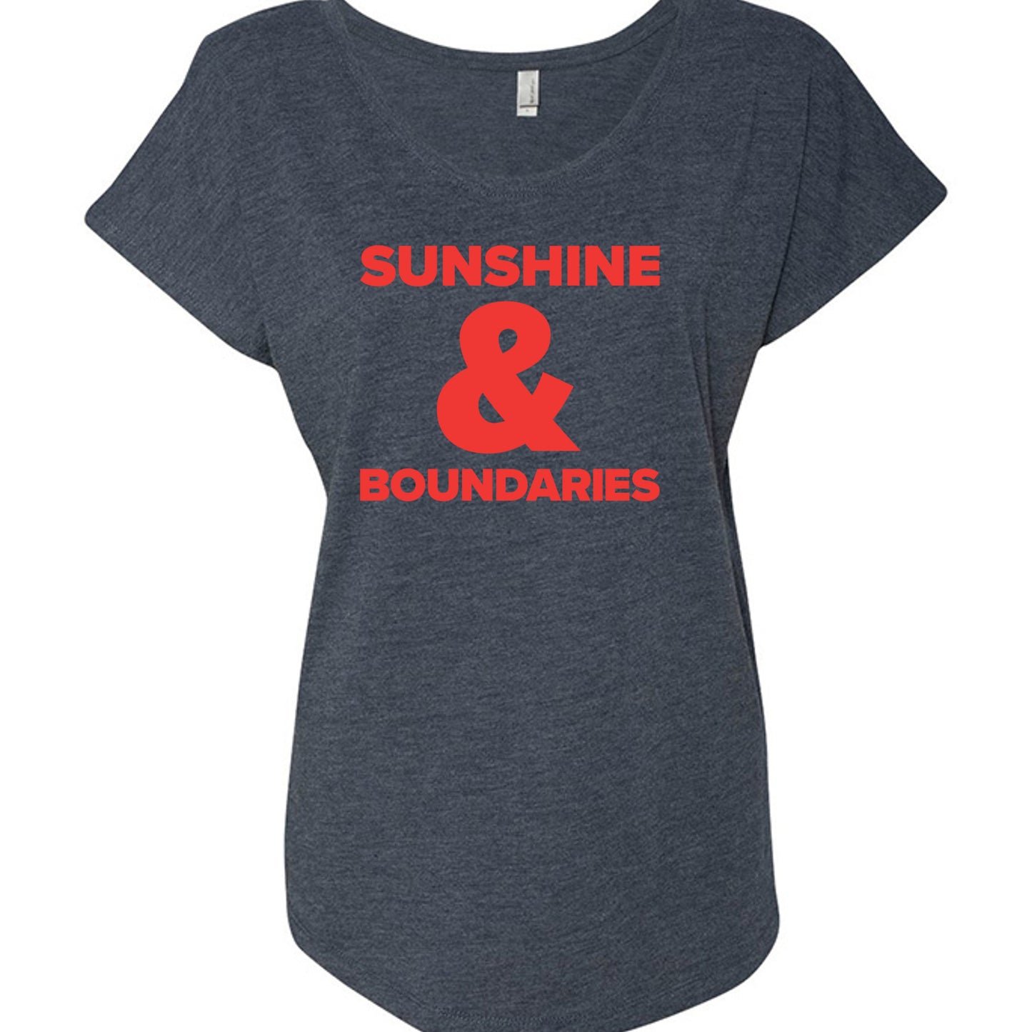 Sunshine & Boundaries Ladies Tee